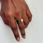 Toi et Moi Birthstone Ring