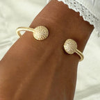 Open Cuff Gold Bangle