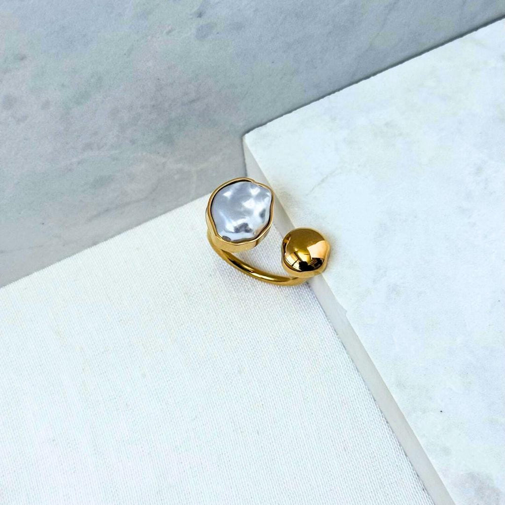 Toi et Moi Pearl Ring
