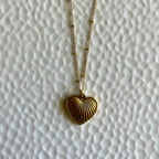 Vintage Luxury Heart Pendant Necklace