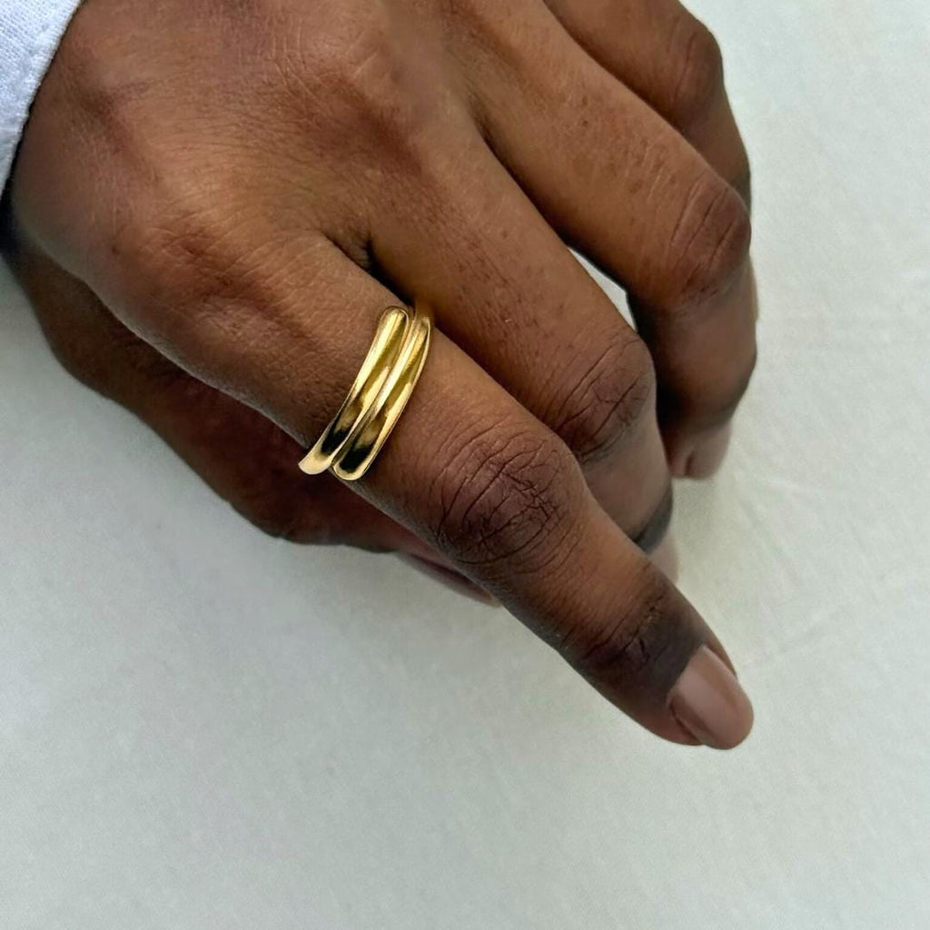 Minimal Open Band Ring