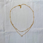 Dainty Cubic Zirconia Pendant Necklace