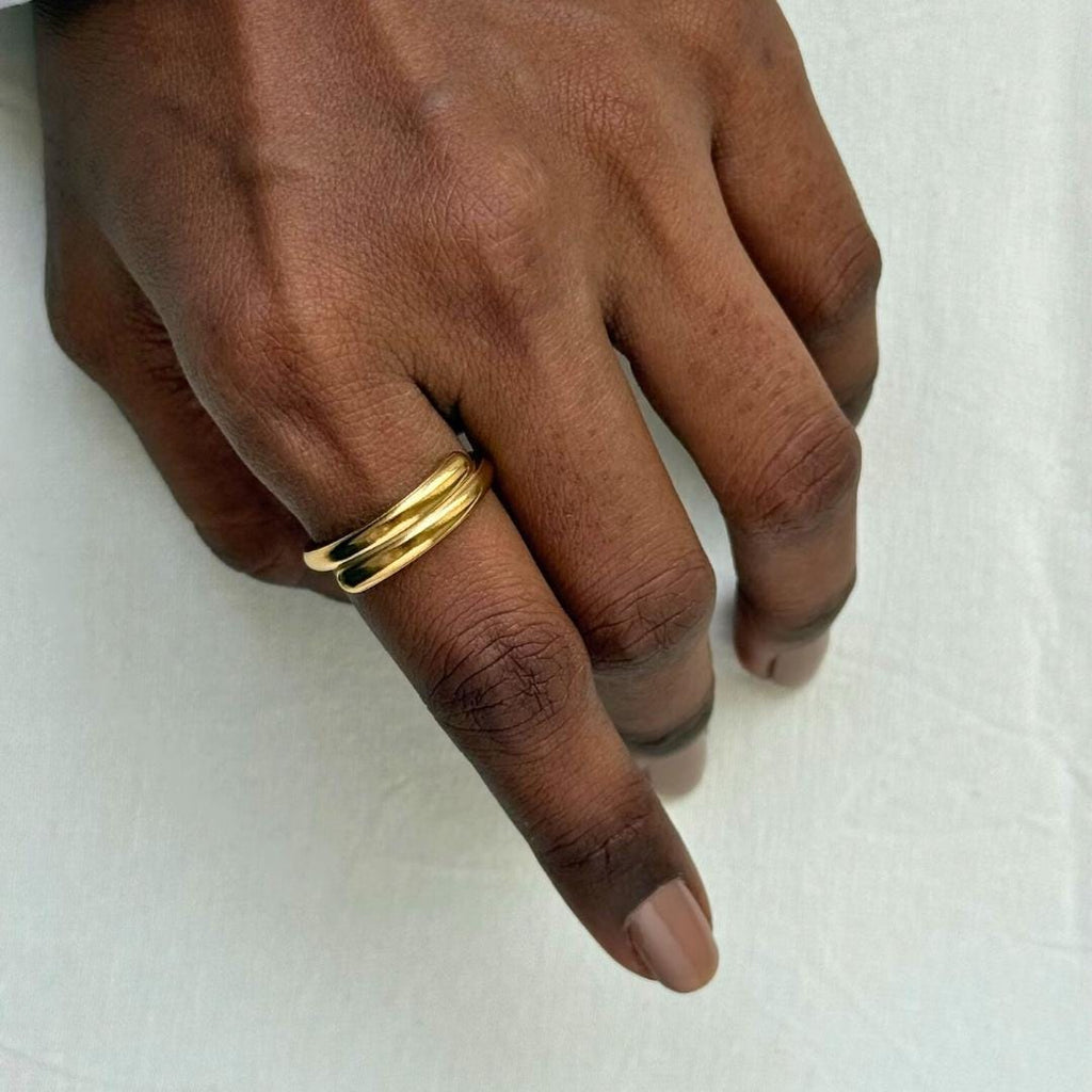 Minimal Open Band Ring