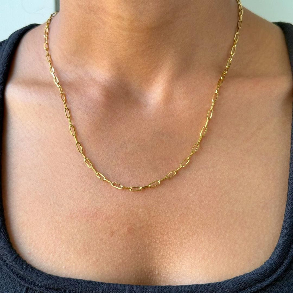 Paperclip Chain Necklace